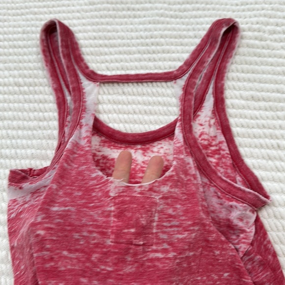 Chaser burnout tank top in red. Oversized says S but can fit L - Picture 6 of 7